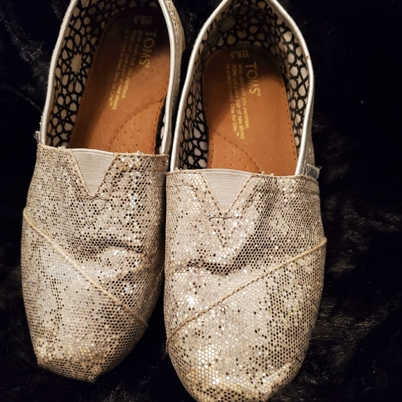 GLITTER TOMS - Picture 1 of 5